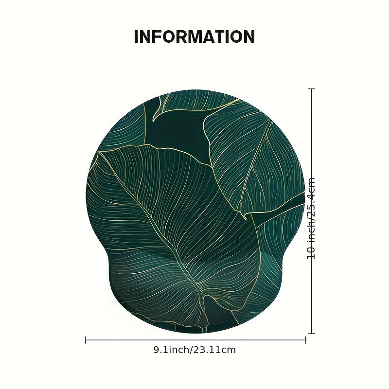 Leaf Wrist Guard Mouse Pad Wrist Support Non slip
