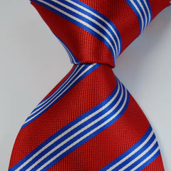 Men's Striped Necktie Small Gift for Relatives and Friends