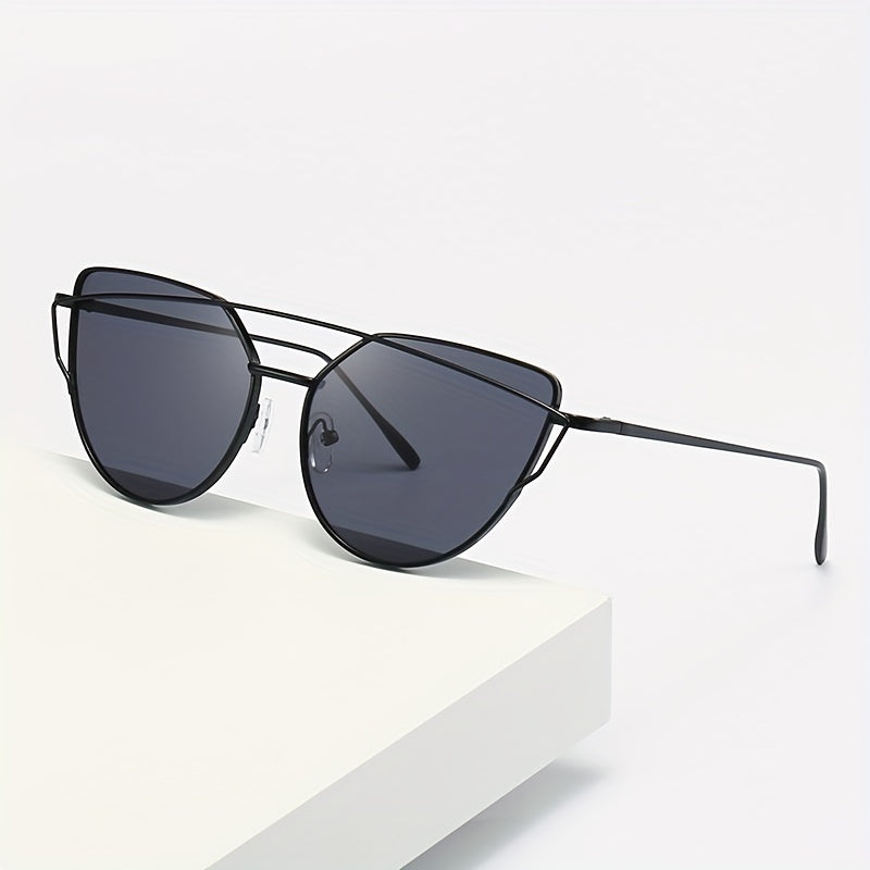 Cat Eye Aviator Sunglasses UV400 Sun Shades For Women Men
