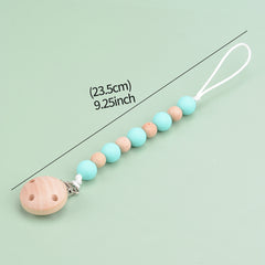 Colorful Baby Pacifier Clips for Teething Dummy Holder