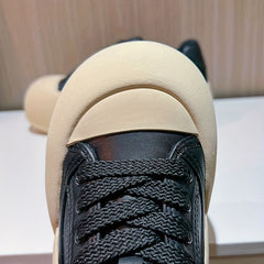 Women's Warm Skate Shoes Thick Sole Lace-up Lightweight Sport Shoes