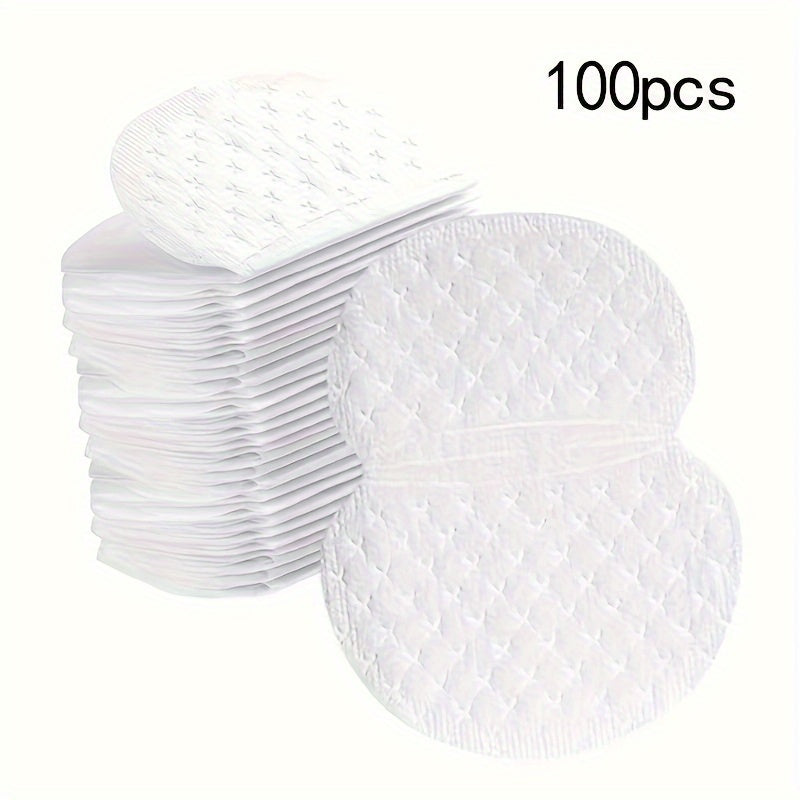 50-100 Pcs Disposable Armpit Sweat Pads - Odorless & Breathable