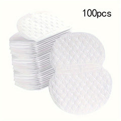 50-100 Pcs Disposable Armpit Sweat Pads - Odorless & Breathable
