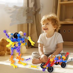 Interlocking Building Blocks Educational Puzzle Toy
