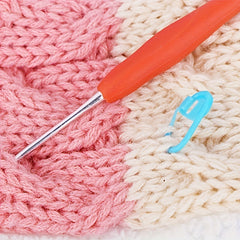 100 200pcs Mini Knitting Crochet Marker Safety Locking Stitch Markers Multicolor