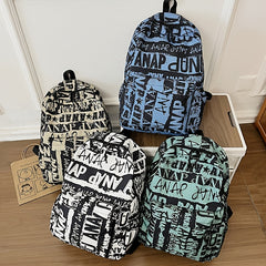 Graffiti Backpack Casual School Bag for Students