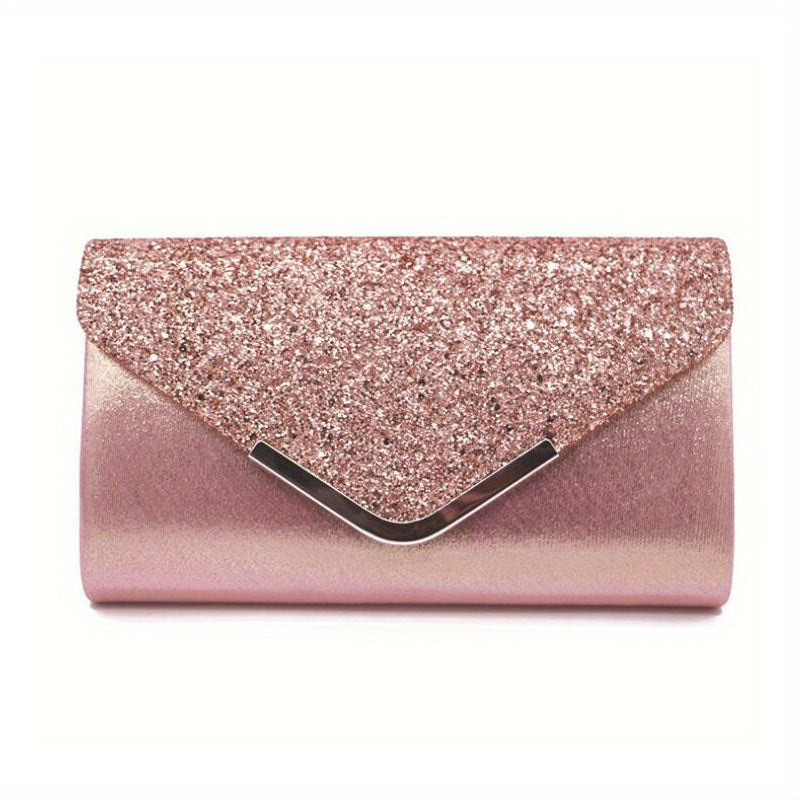 Glitter Clutch Wallet Women's Evening Bag For Party