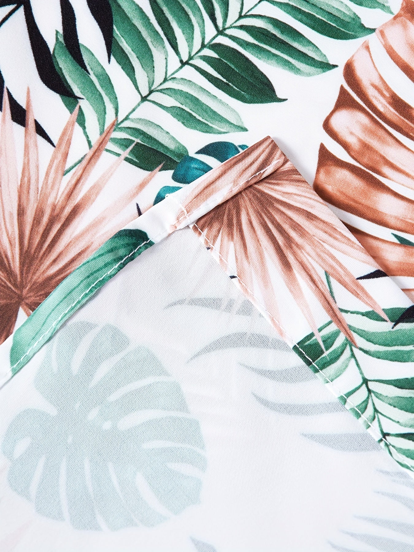 Men's Hawaiian Floral Short Sleeve Shirt for Summer Vacation