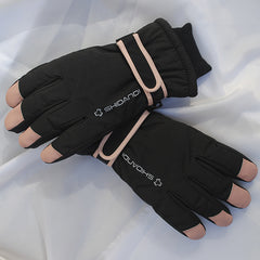 Women Ski Gloves Touch Screen Waterproof Winter Warm Snowboard Gloves