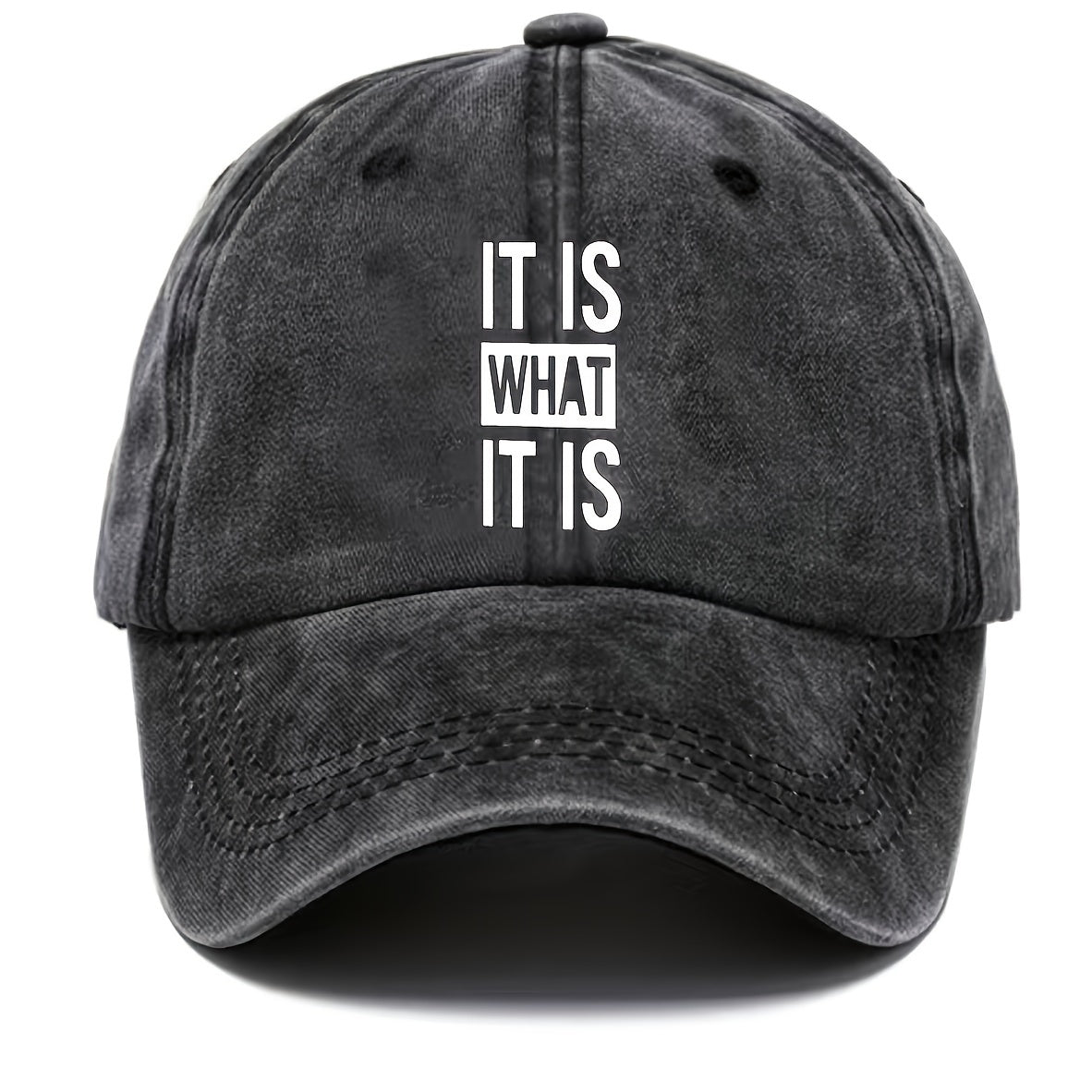 Vintage Distressed Baseball Cap Trucker Hat Denim Washed Funny Party Dad Golf