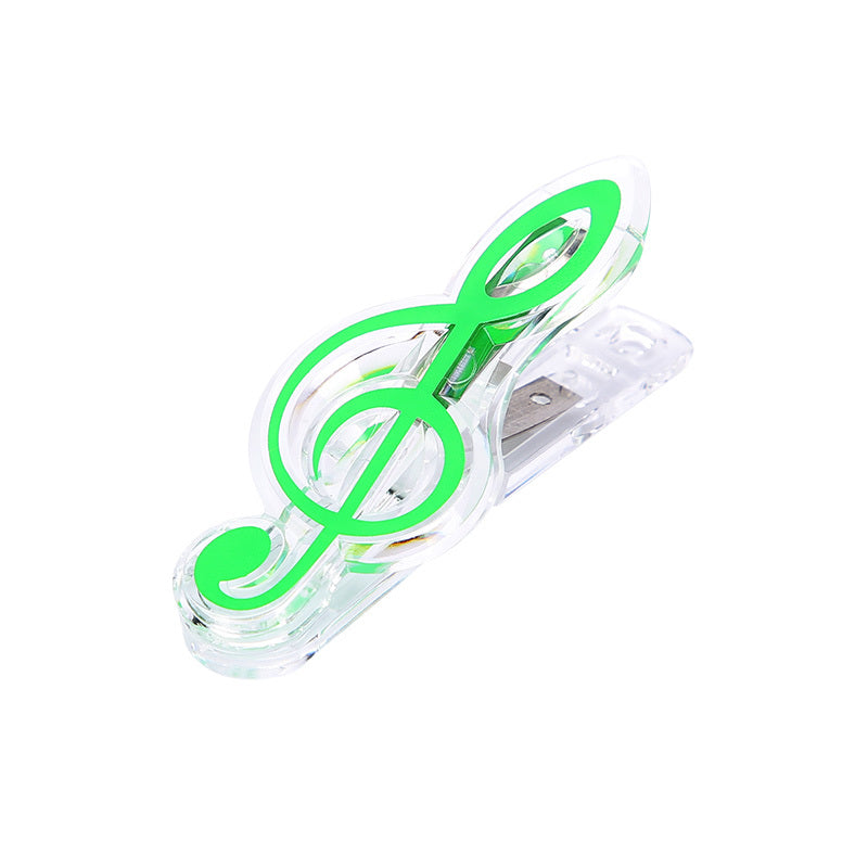 Musical Note Spring Holder Clip for Piano Guitar Violin