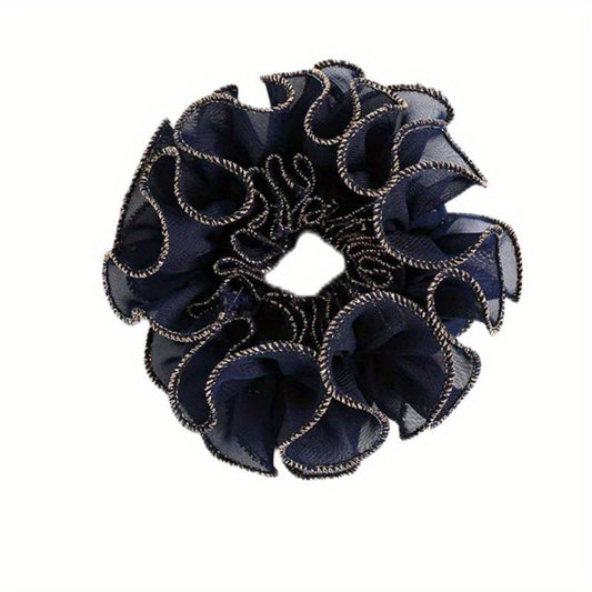 Solid Mesh Hair Rope Ponytail Holder Hair Accessories For Women