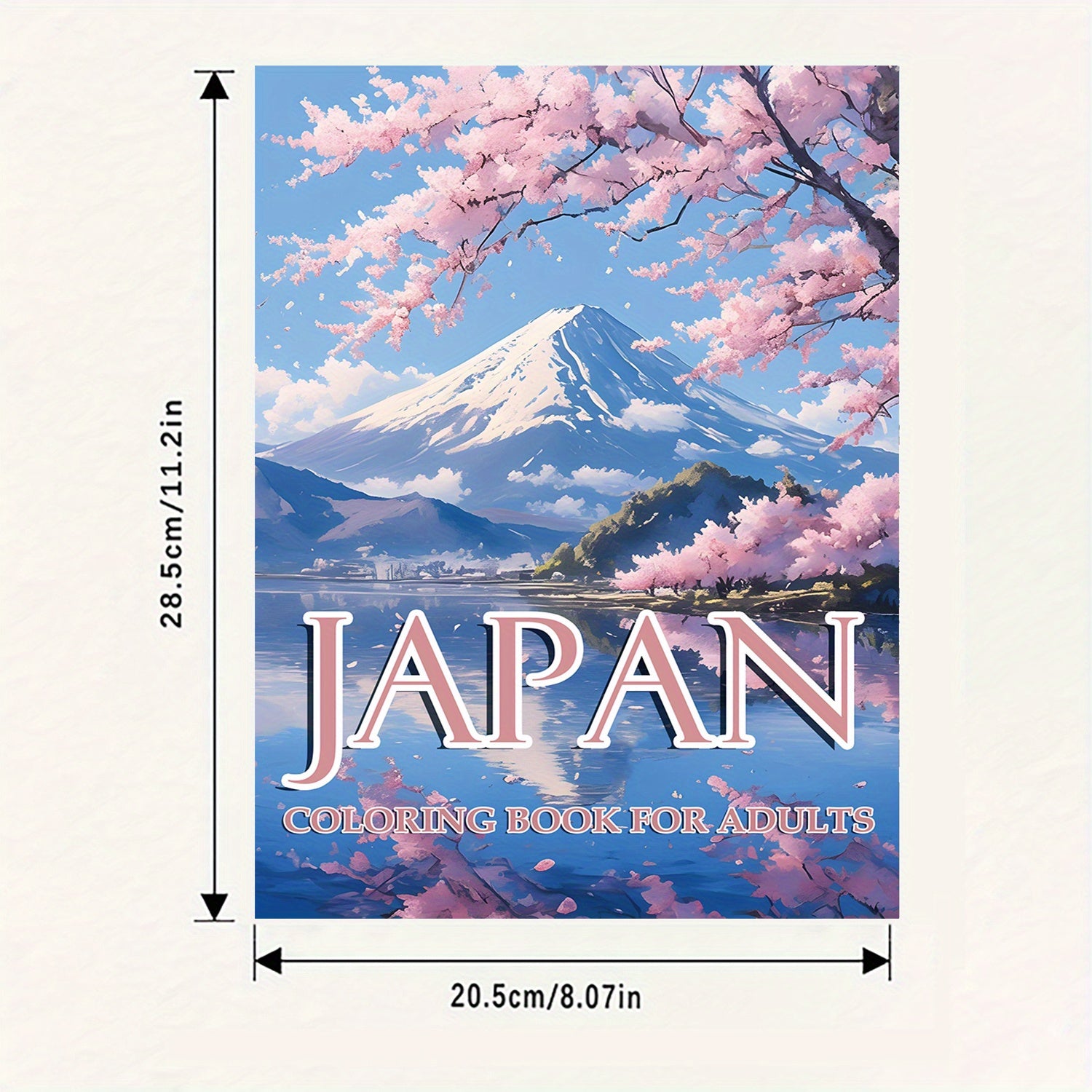 Japanese Landscape Coloring Book for Kids