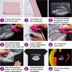 Vintage Motorcycle Iron On Transfer Decal - DIY T Shirts & More