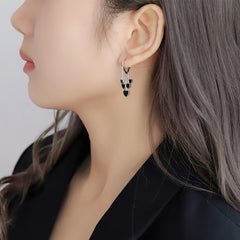 LOVE Heart Tassel Earrings For Women Girls Party Hoop Earring Jewelry