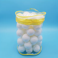 50-pack High Elasticity Table Tennis Balls in Convenient Packaging