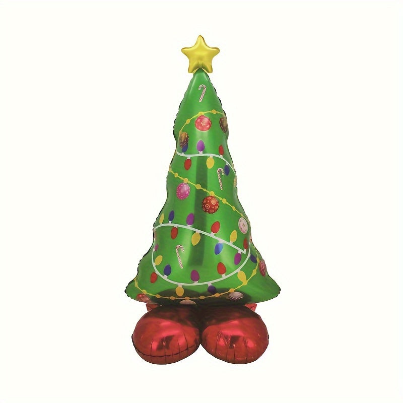 Santa Claus Aluminum Film Balloon for Christmas Decor