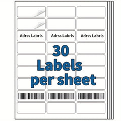 900 Address Labels 1 X 2 5 8 Printer Mailing Labels