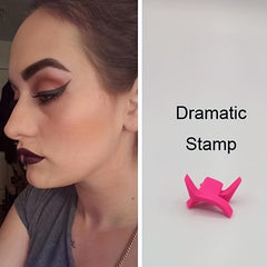 Silicone Wing Eyeliner Stamp Models Eyeshadow Stencil Classic Style O