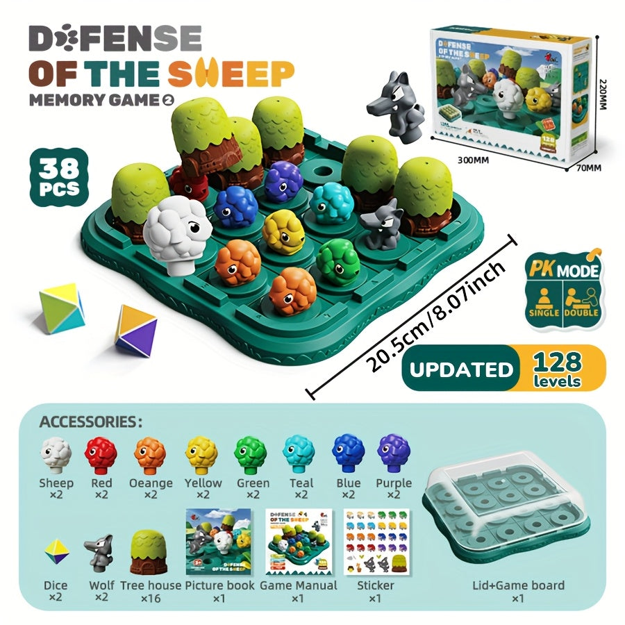 Sheep Defense Battle: Educational Toy for Kids