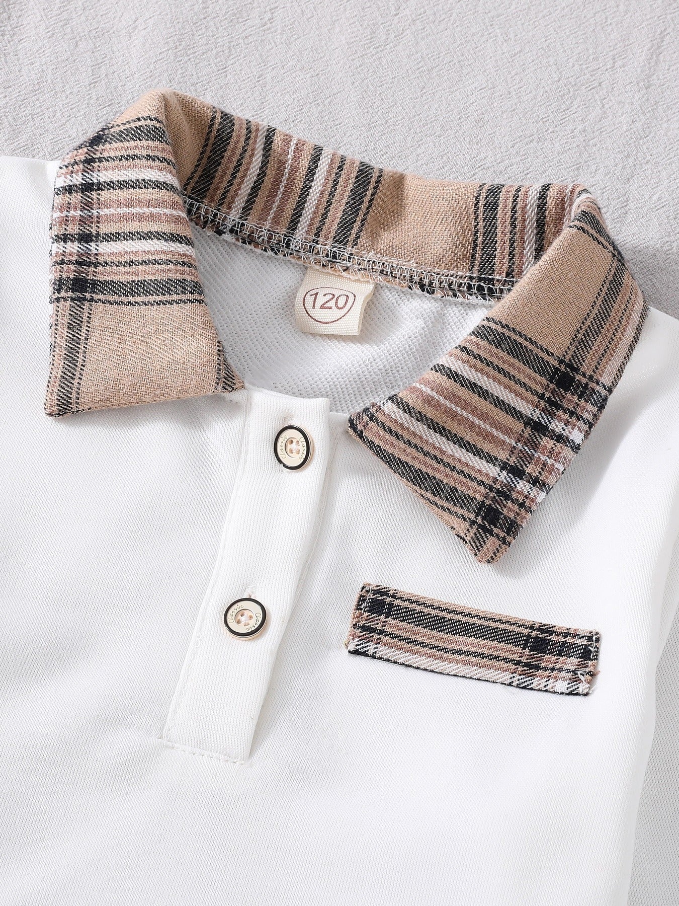 2pcs Preppy Style Sweater & Pleated Skirt Set