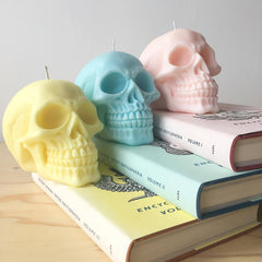 Large 3D Skull Silicone Mold for Resin Casting