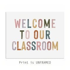 Classroom Decor Welcome To Our Classroom Sign