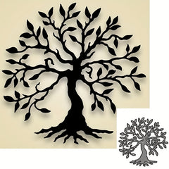 Big Tree Metal Cutting Dies Stencils DIY Scrapbooking Decorative Embossing