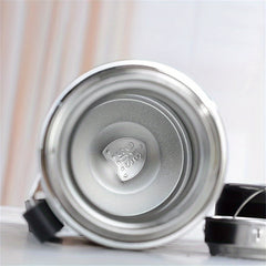 800ml Stainless Steel Insulated Cup with Hanging Rope