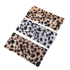 3pcs Leopard Pattern Headband Wide Headband For Women Girls