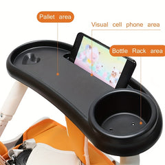 Baby Stroller Dinner Table Tray Accessories Plate Handrest Dish