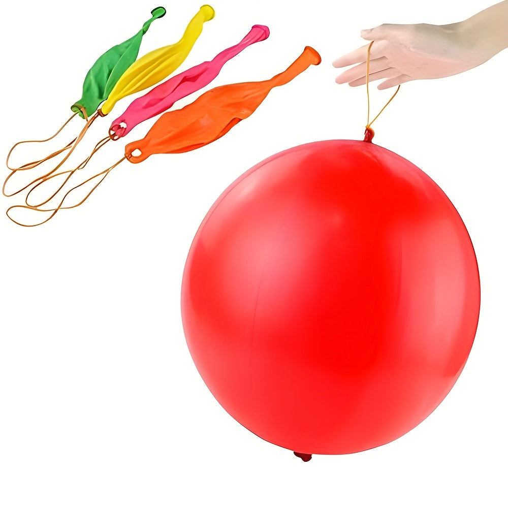80pcs Punch Balloons Assorted Heavy Duty Party Favors Bounce Balloons