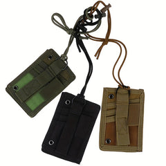 Multifunctional Card Cover with Retractable Lanyard