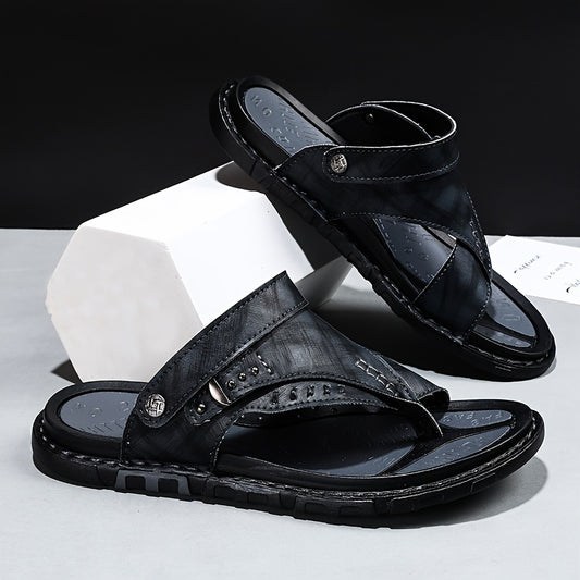 Men's Thong Toe Sandals Non Slip Flip flops Slides Shoes