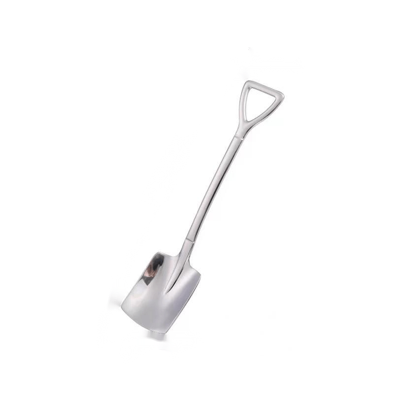 4pcs Stainless Steel Spoon and Shovel Set for Desserts Coffee Fruit Ice Cream
