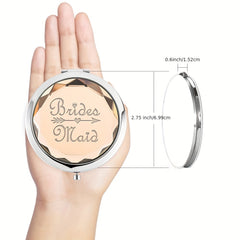 Crystal Makeup Mirror for Bridesmaid Proposal