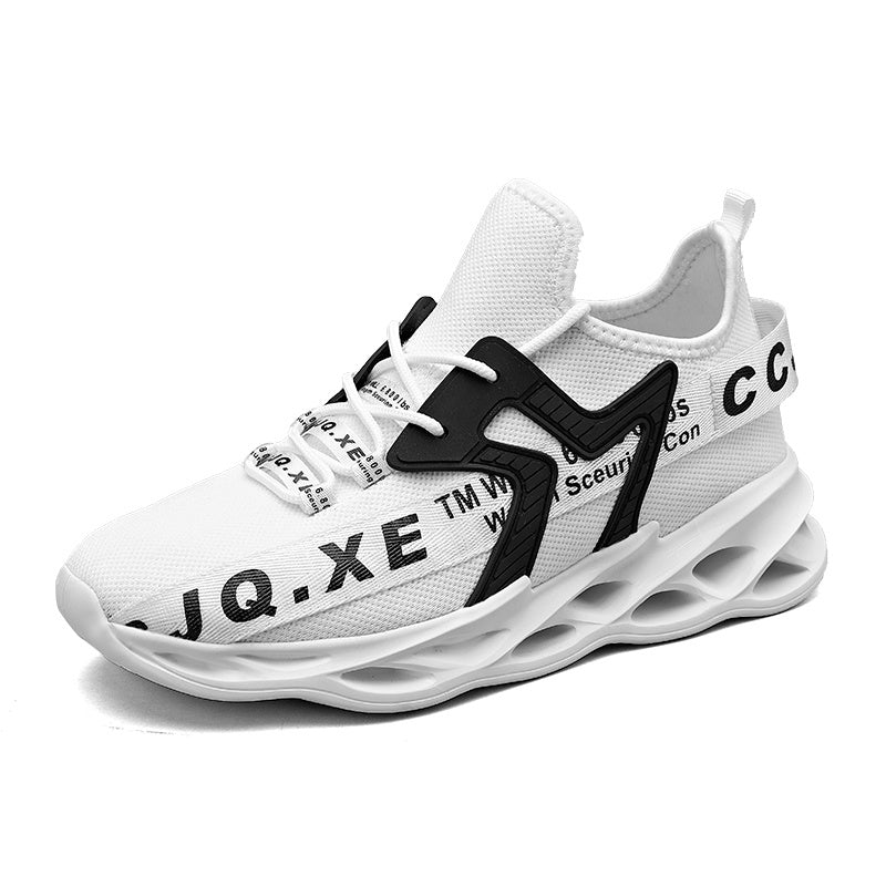 Men's Mesh Breathable Non Slip Running Shoes Blade Type Shoes