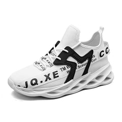Men's Mesh Breathable Non Slip Running Shoes Blade Type Shoes