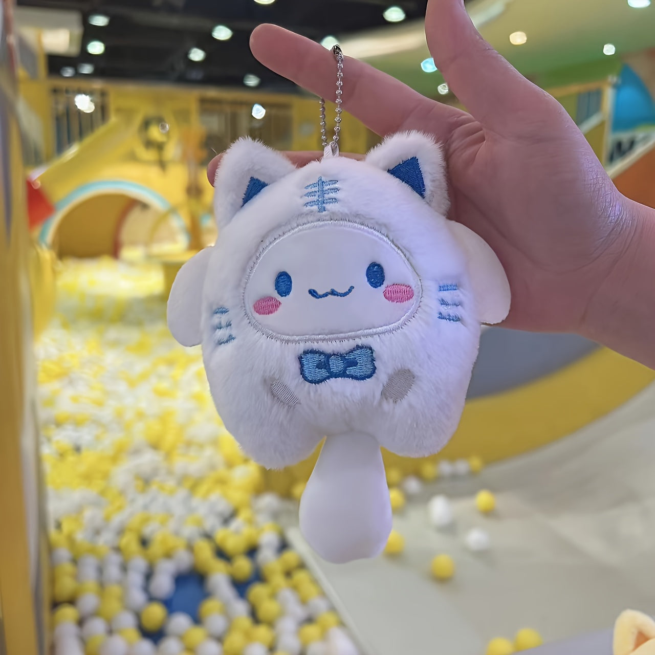 6" Soft Cartoon Anime Plush Keychain - Bag Charm Stuffed Animal
