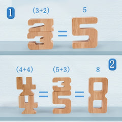 Wooden Building Blocks Toy for Math Education