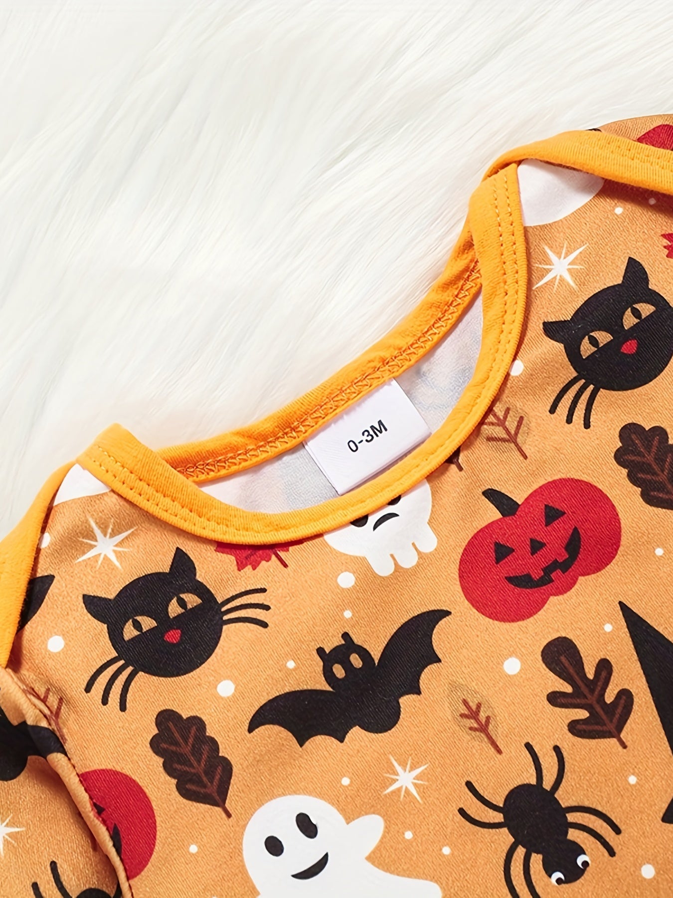Halloween Party Bodysuit Romper For Baby Girls& Boys