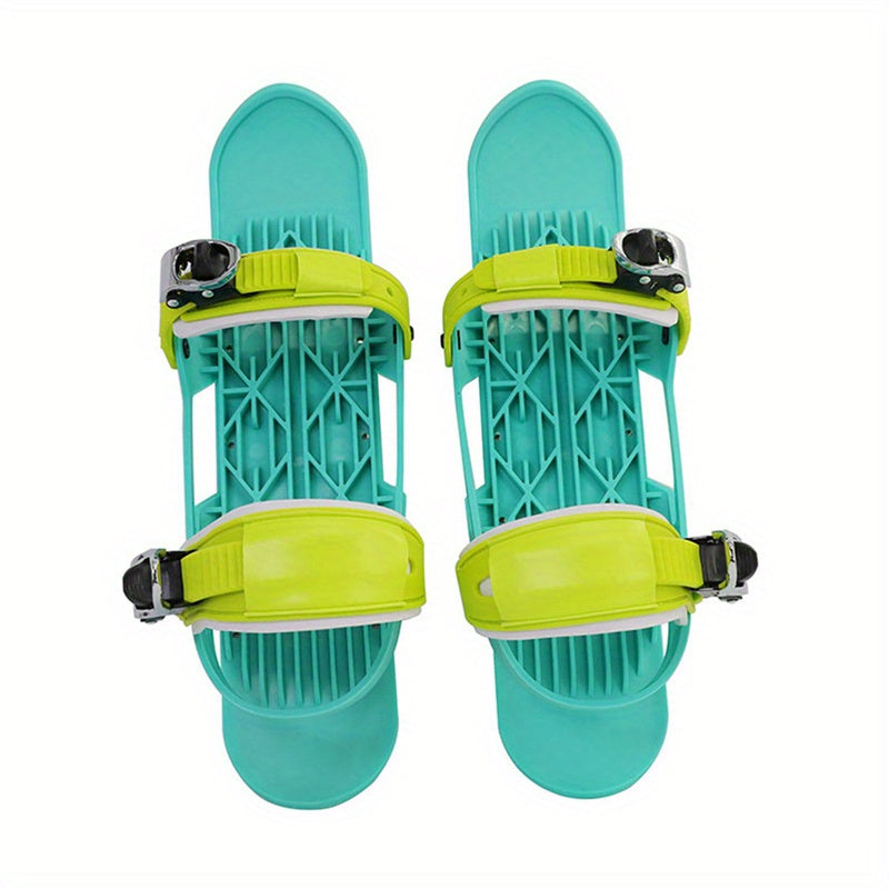 Mini Short Ski Skates for Outdoor Snow Skateboarding