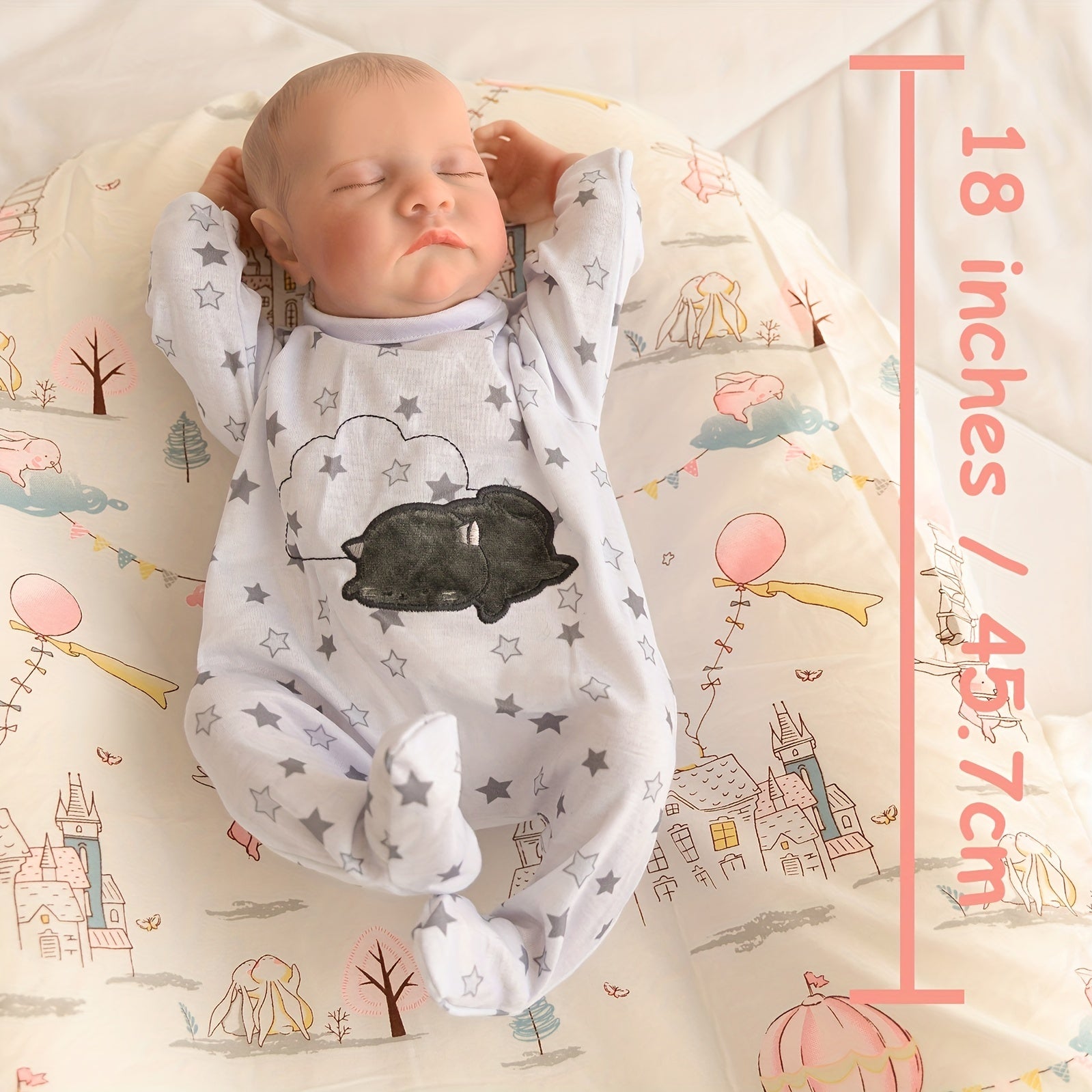 Realistic Reborn Baby Dolls 18cm Soft Vinyl Toy for Kids