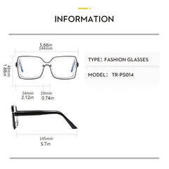 Light Blocking Glasses Computer Reading TV Female Glasses