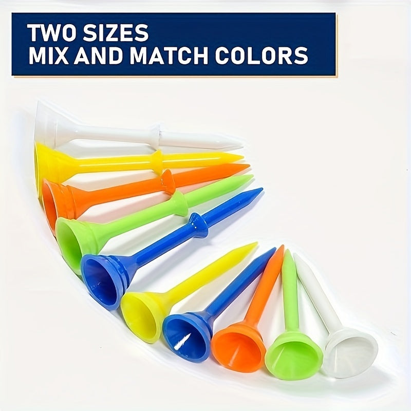 5pcs Mixed Golf Tee Wine Glass Model Plastic Golf Ball Tee