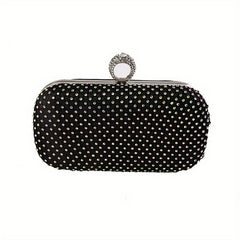 Glitter Rhinestone Evening Bag Clutch Purse for Wedding Party Prom