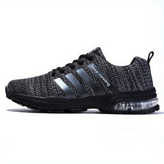 Men's Air Cushioned Running Shoes Lightweight Non-Slip Sneakers