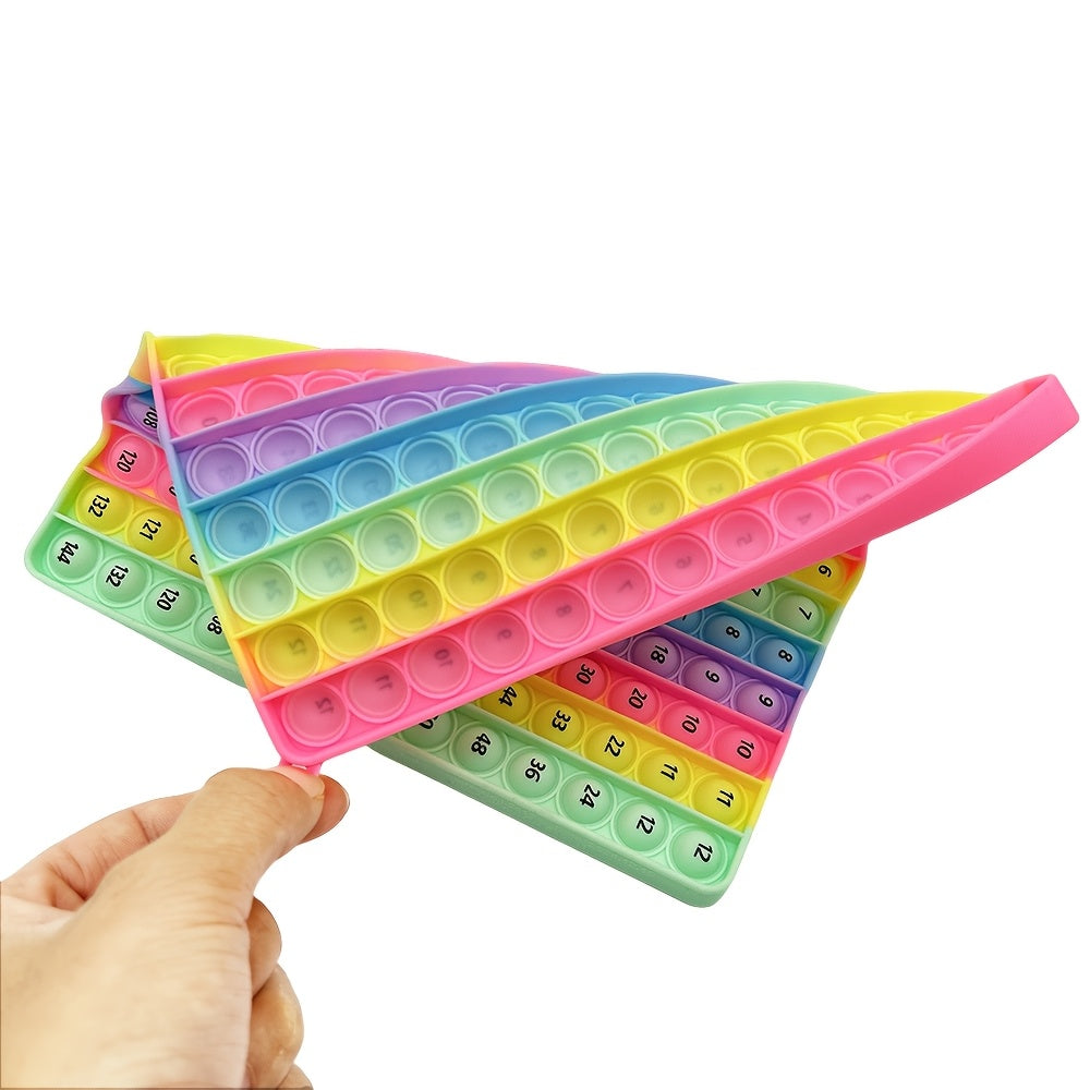 Legendstar 12x12 Multiplication Practice Math Game Pink Silicone Chart