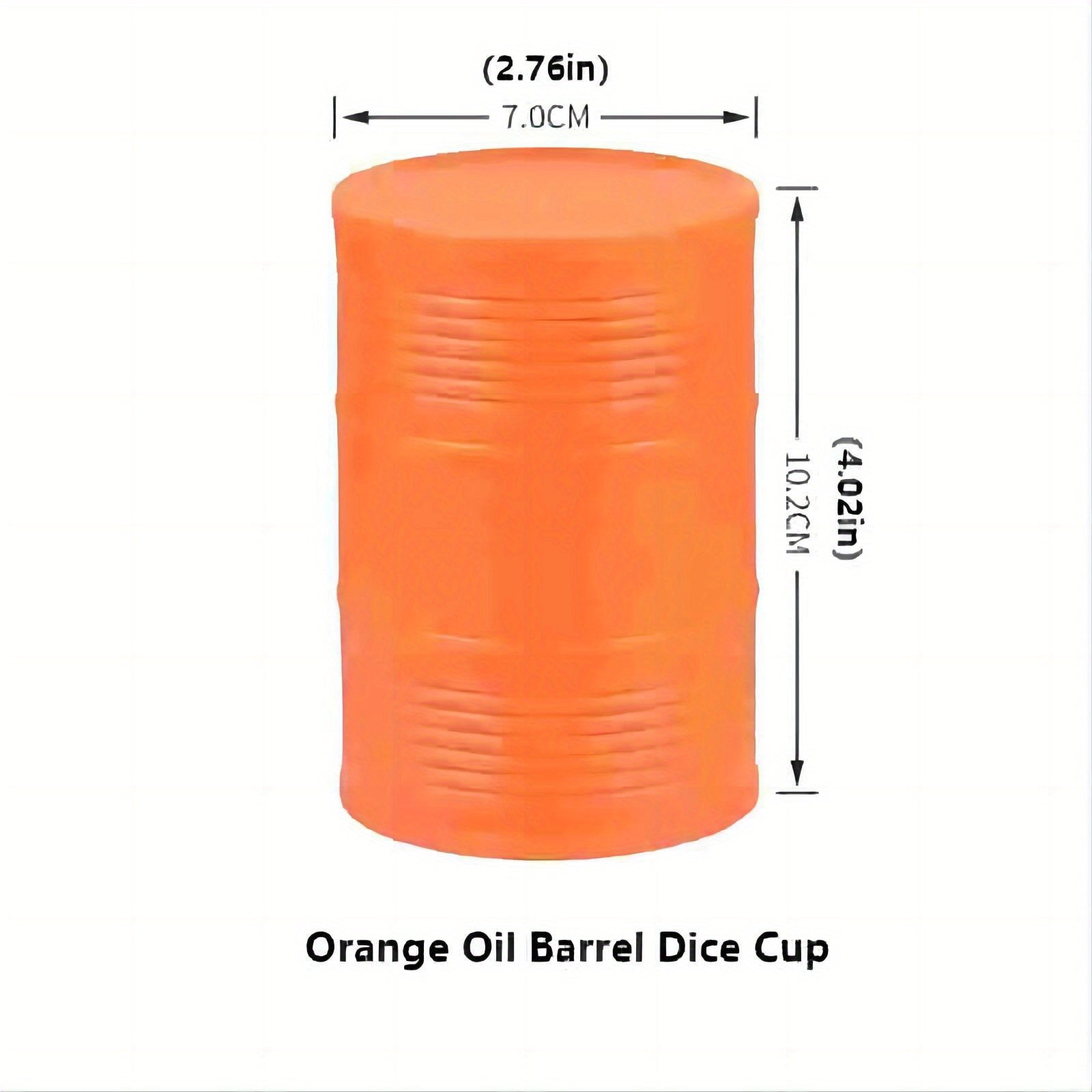 Barrel Dice Cup Plain Wear-Resistant and Pressure-Resistant