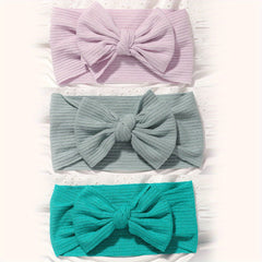 3pcs Bow Headband Hair Accessories for Baby Girls